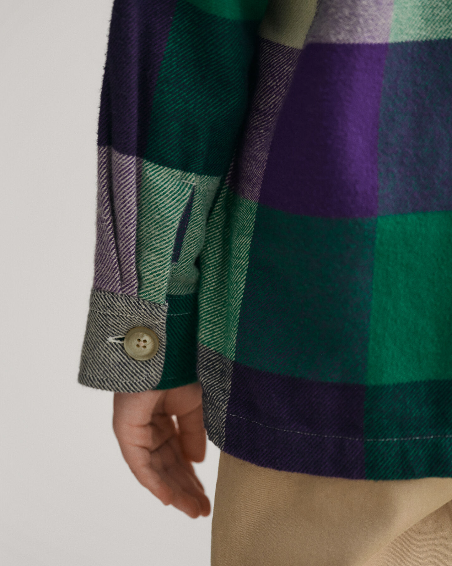 Surchemise &agrave; carreaux Shield Kids