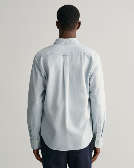 Chemise Homme GANT Reg Oxford - Coupe Classique - Poignets Réglables - Poche Poitrine - Style Décontracté élégant
