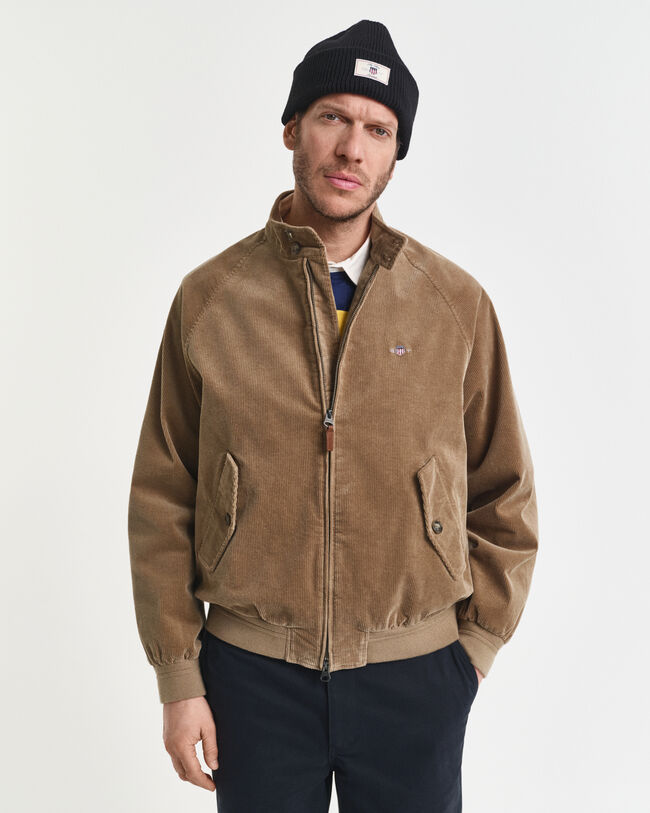 Veste en velours côtelé Harrington