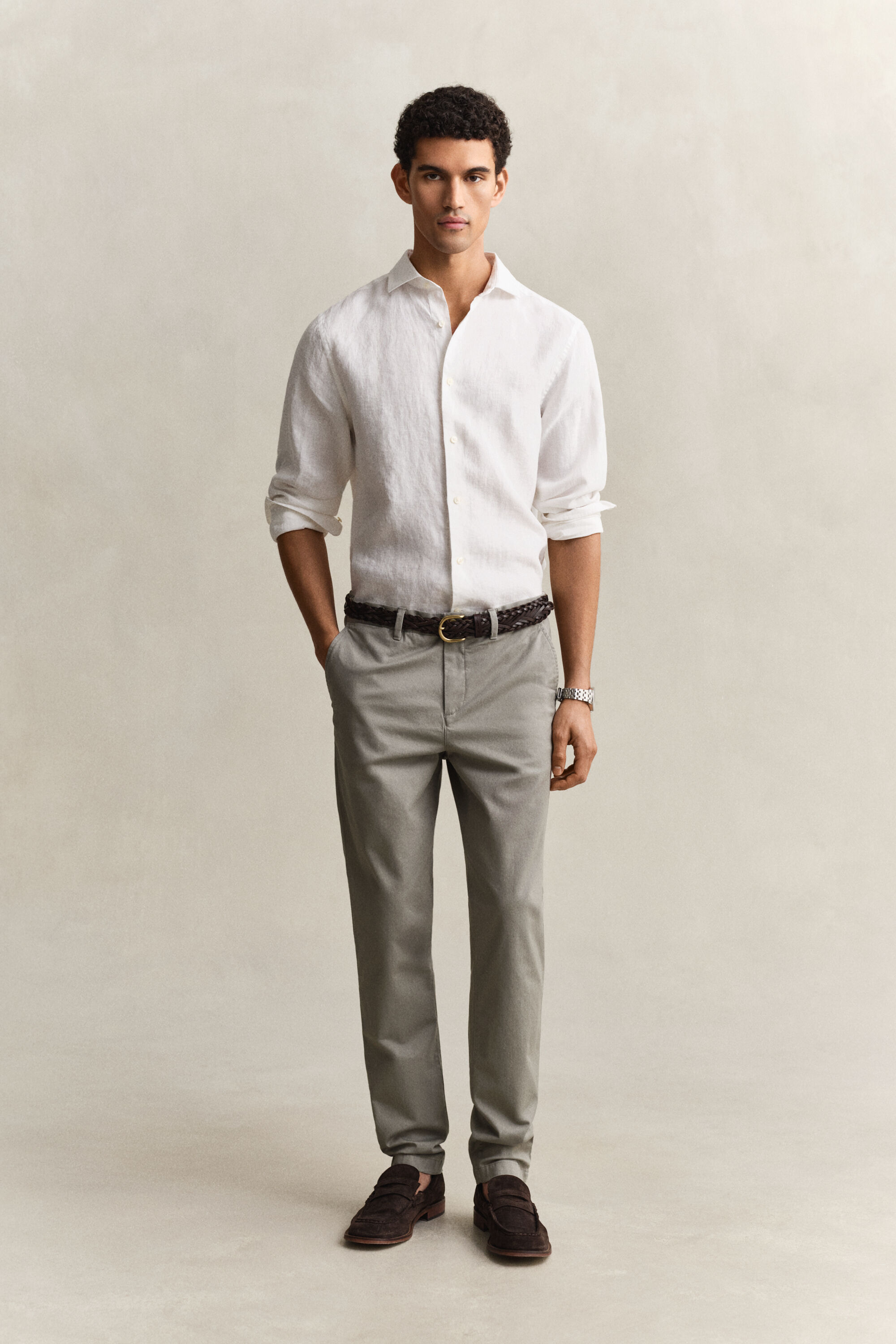 Pantalon chino coupe slim Classic
