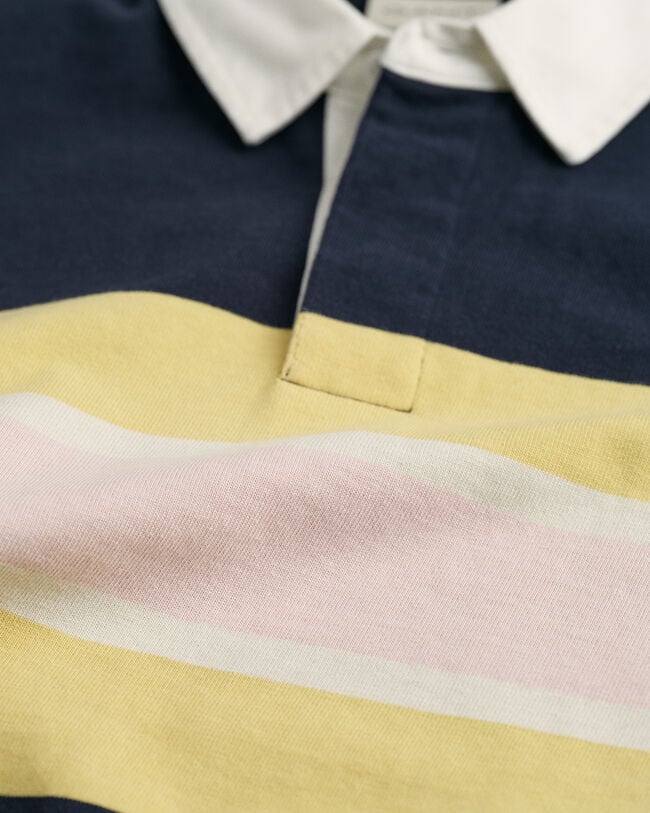 Polo Rugger en colour-block
