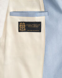 Veste blazer en lin stretch regular fit