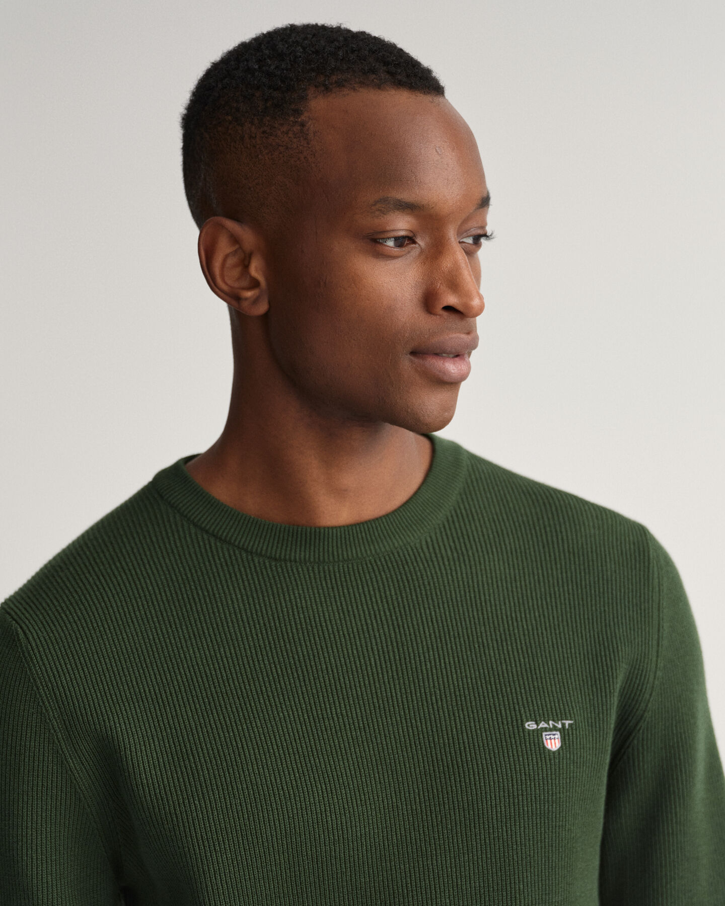 Pull ras du cou c&ocirc;tel&eacute; Texture