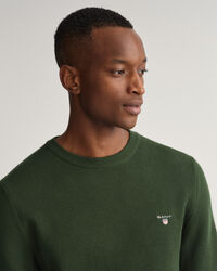 Pull ras du cou c&ocirc;tel&eacute; Texture