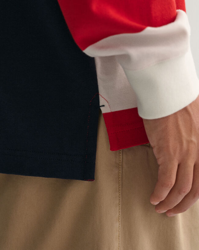 Polo Rugger à rayures