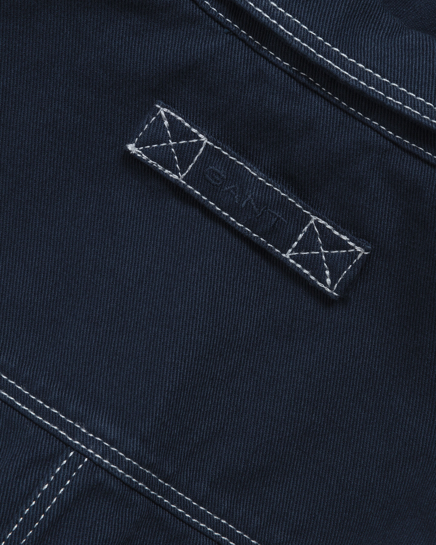 Surchemise en serg&eacute; de coton biologique