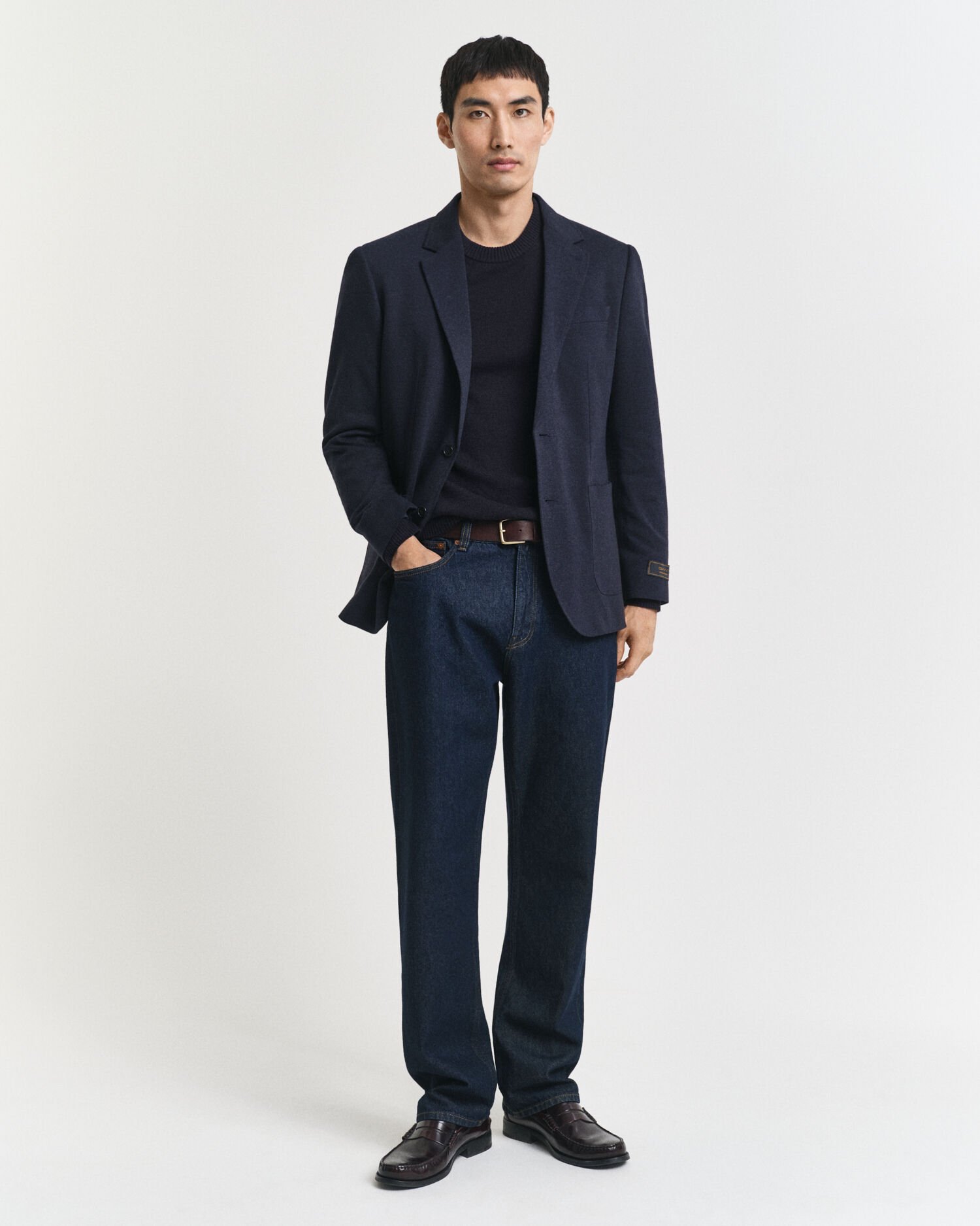 Pull col rond en cachemire