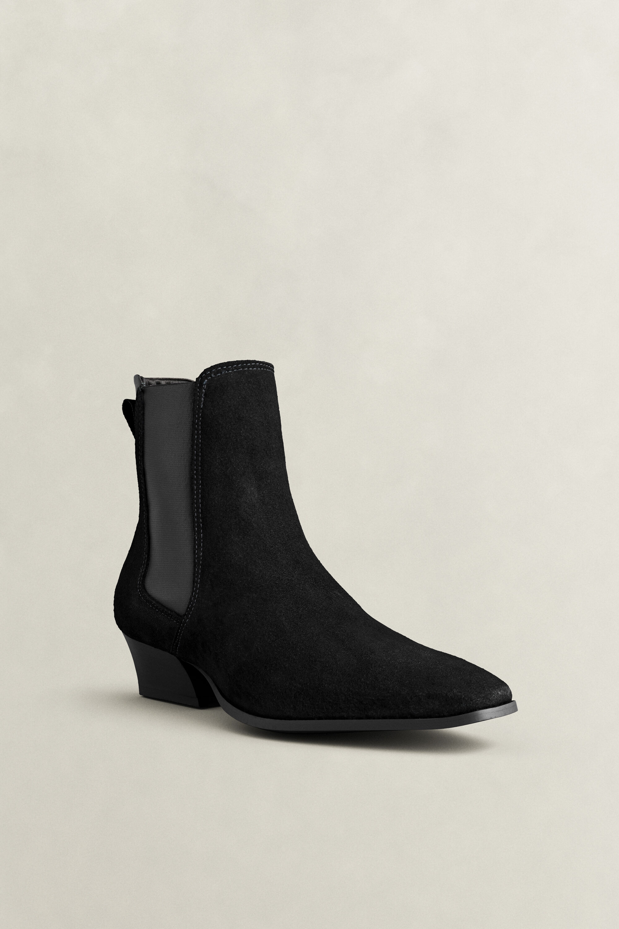 Bottines Chelsea en daim Bassotte