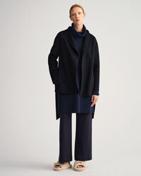 Veste blazer cousue main avec ceinture