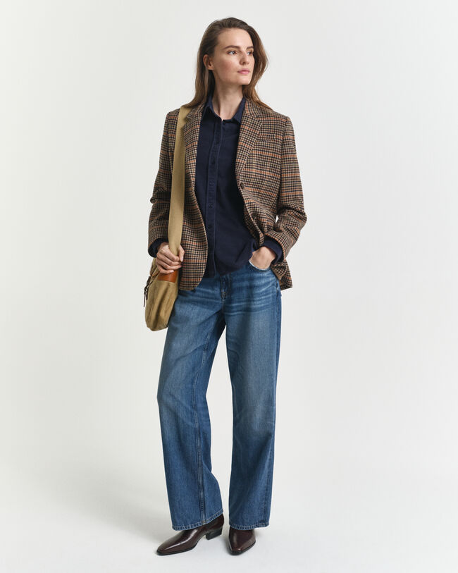 Chemise coupe regular en velours côtelé