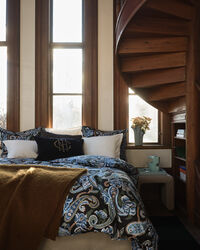 Housse de couette simple Painted Paisley