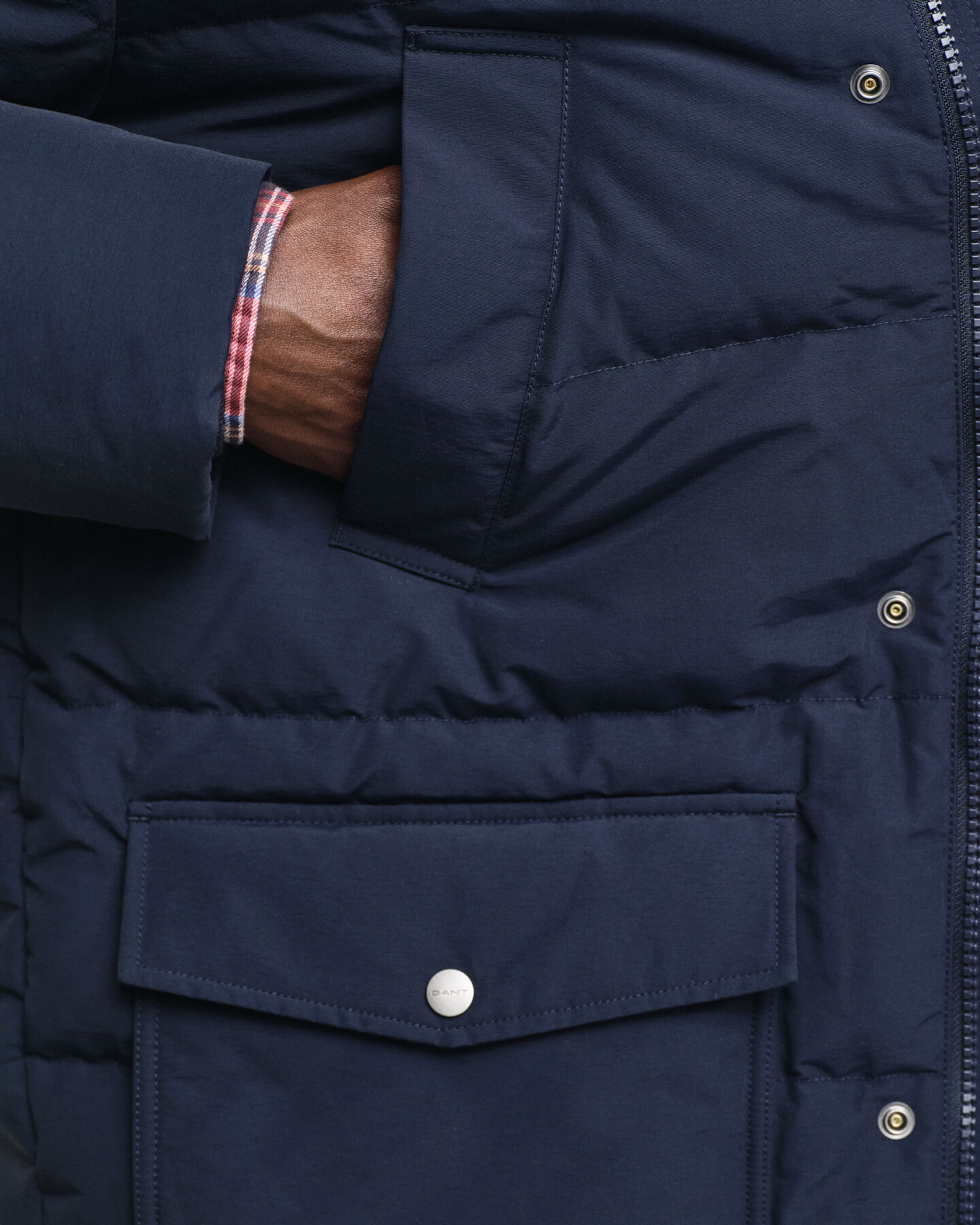 Doudoune mi-longue en duvet Heavy