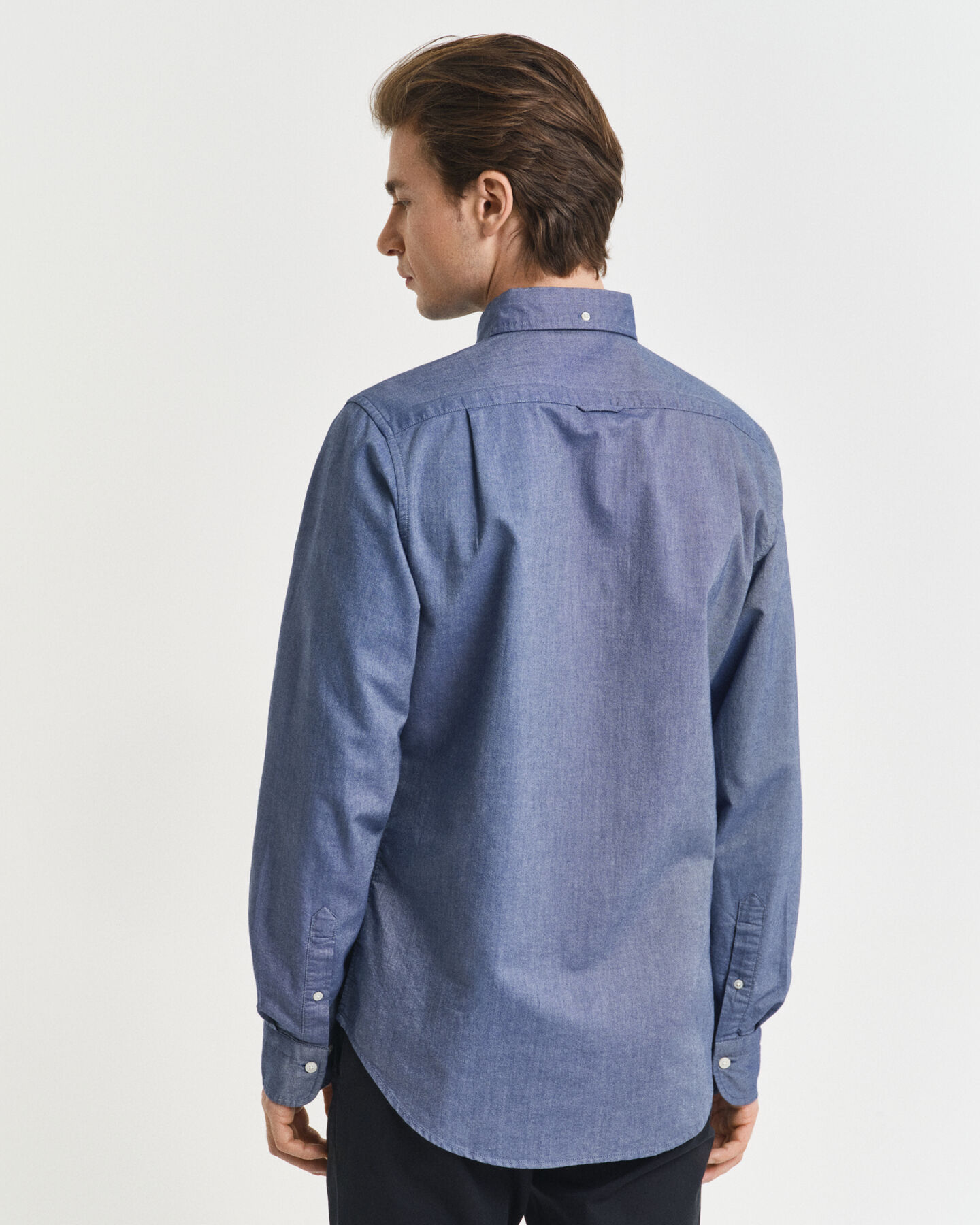 Chemise coupe slim en coton Oxford classique