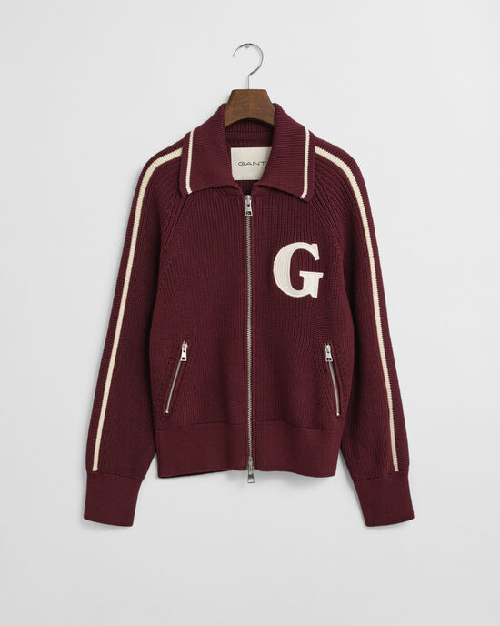 Cardigan zippé GANT Varsity