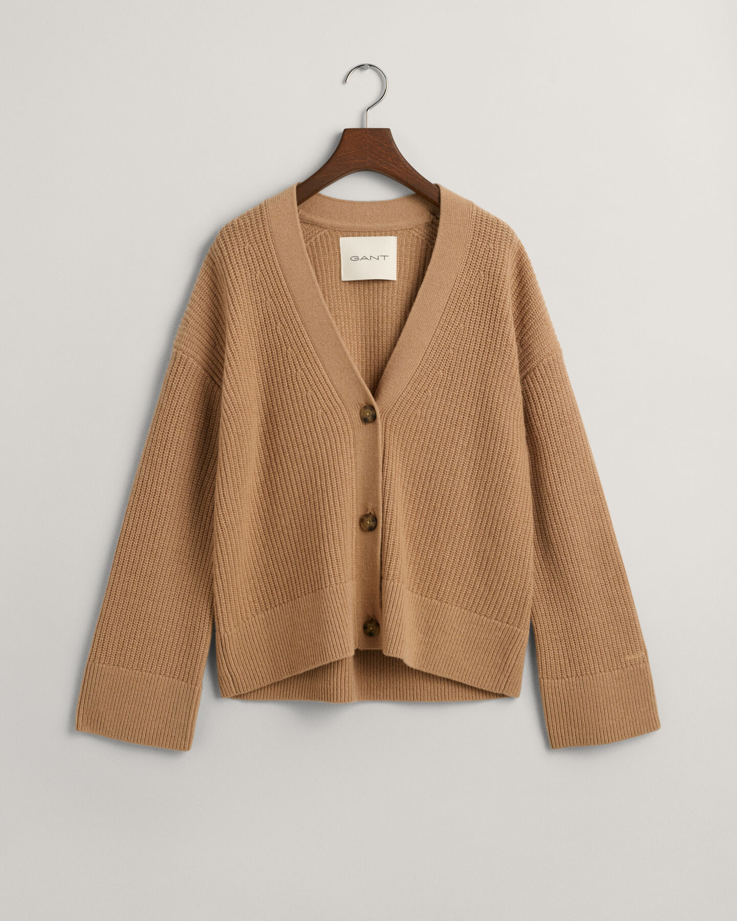 Cardigan en laine c&ocirc;tel&eacute;e