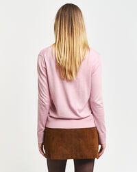 Pull ras du cou en maille fine