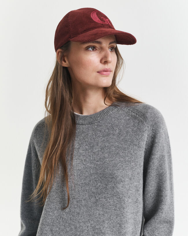 Pull col rond en laine et cachemire doux