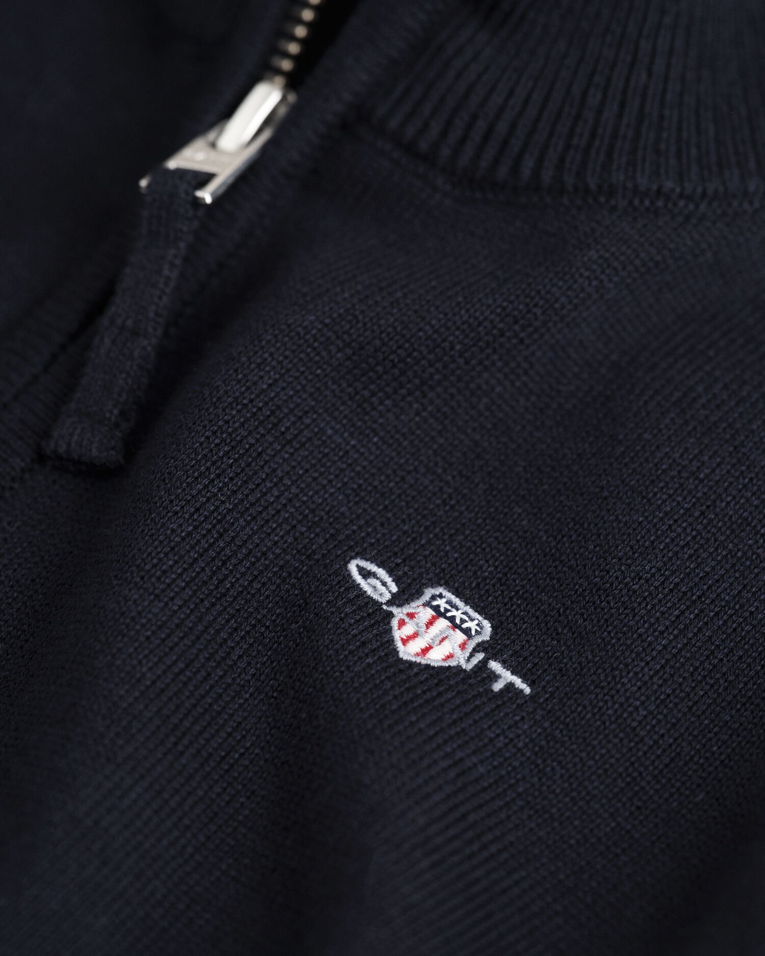 Cardigan zippé en coton Shield Enfant