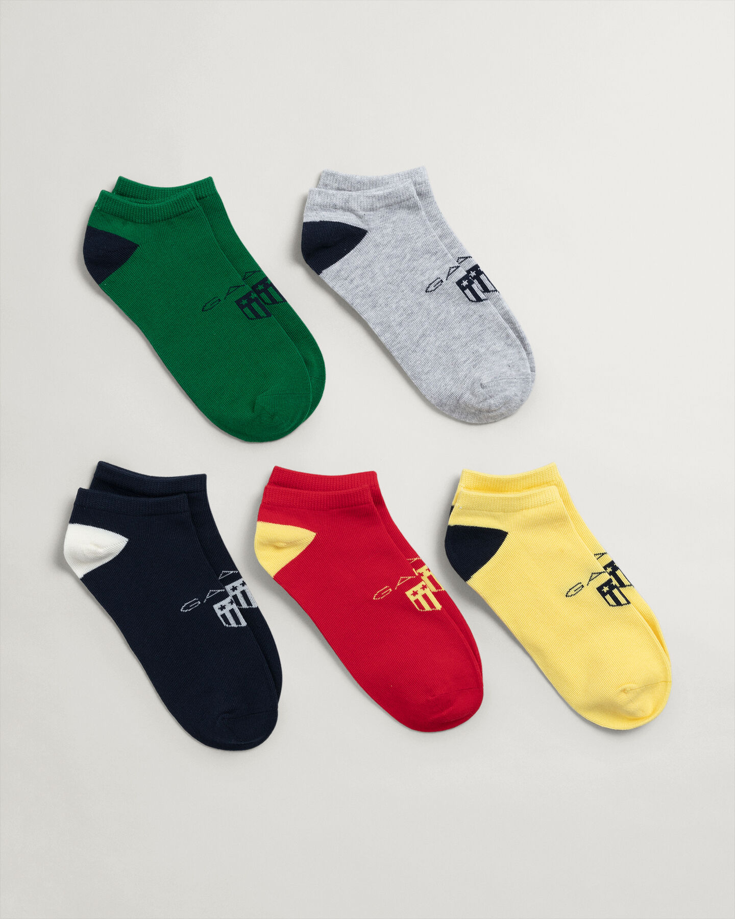 Lot de 5&nbsp;paires de chaussettes pour baskets Shield Teen Boys
