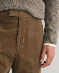 Pantalon de costume en velours côtelé