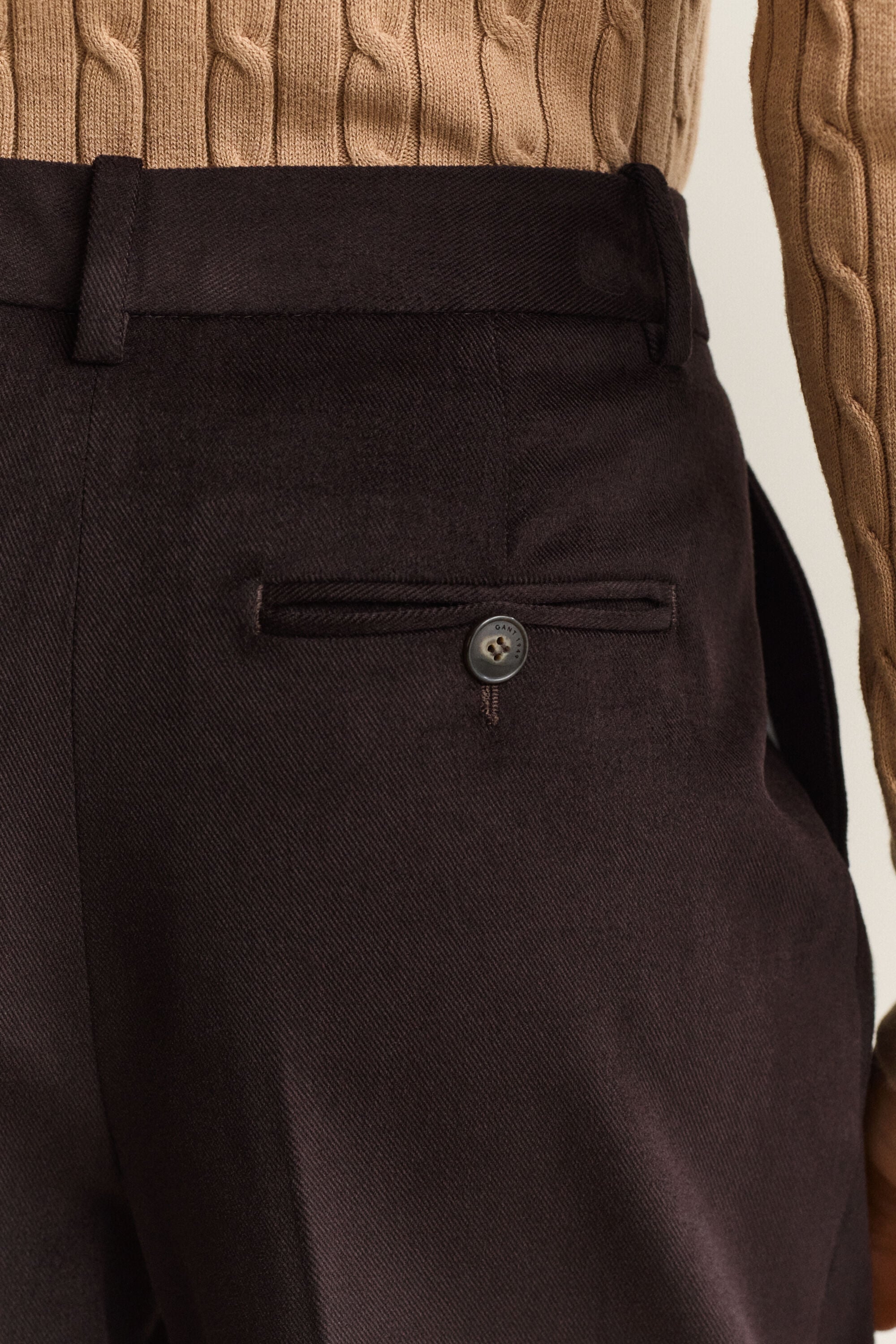 Pantalon en velours sergé
