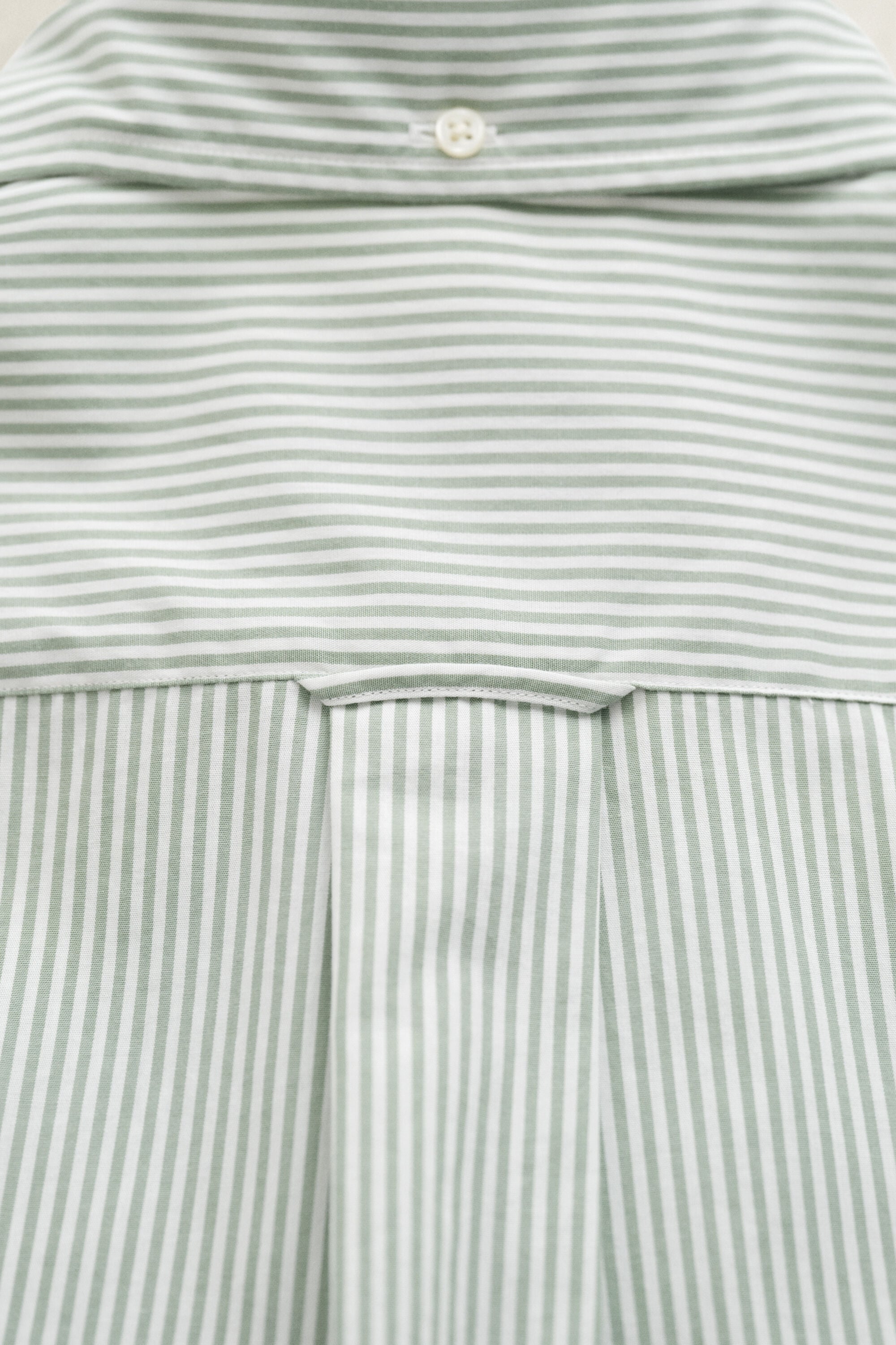 Chemise en popeline classique à rayures Banker