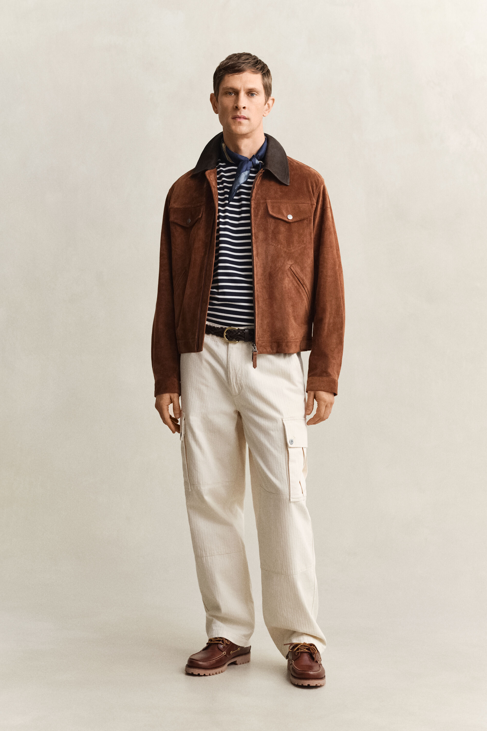 T-shirt à rayures en coton Pima