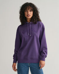 Sweat &agrave; capuche Script Graphic