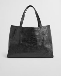Sac fourre-tout effet croco