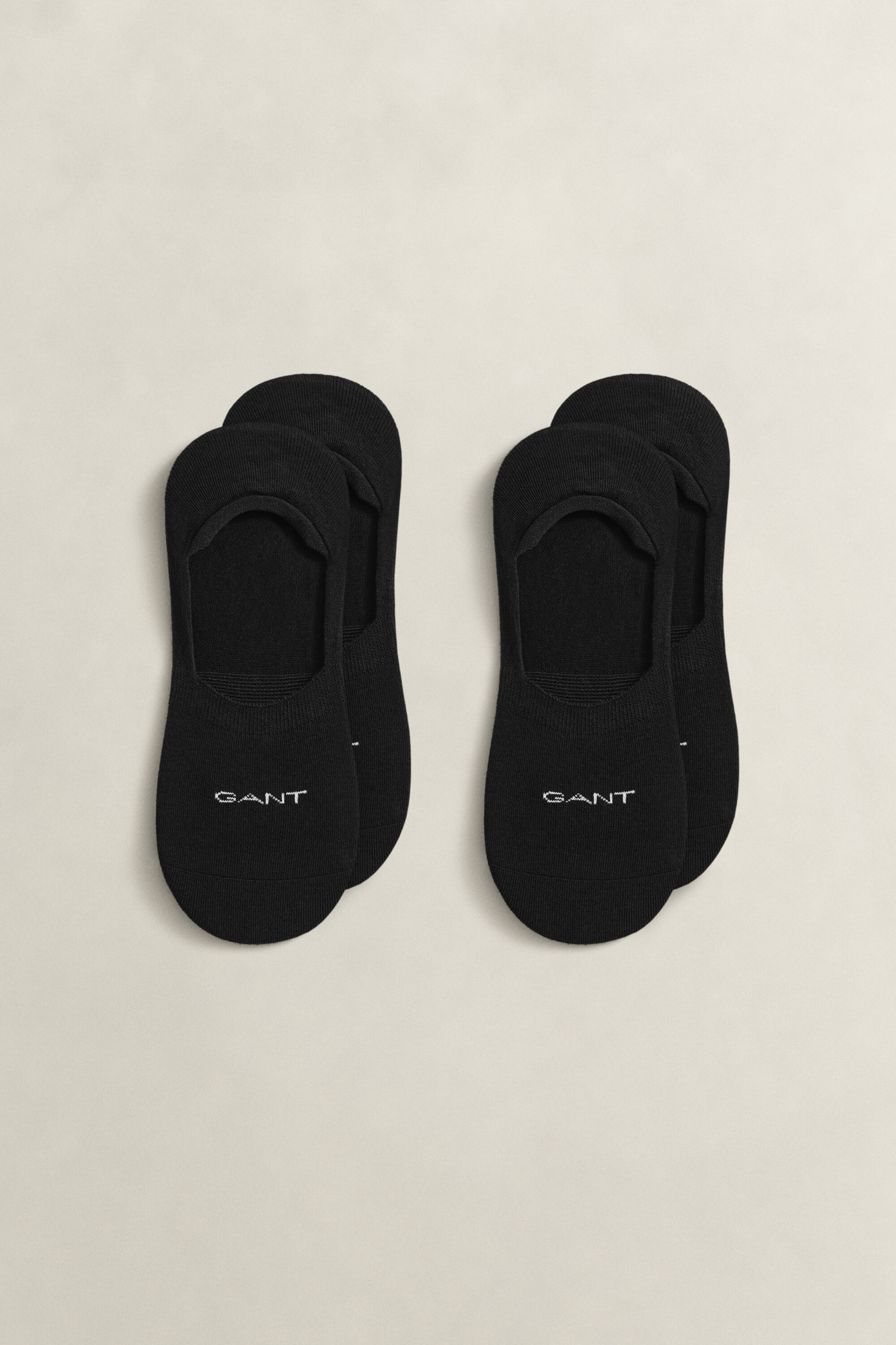 Lot de 2 paires de chaussettes invisibles