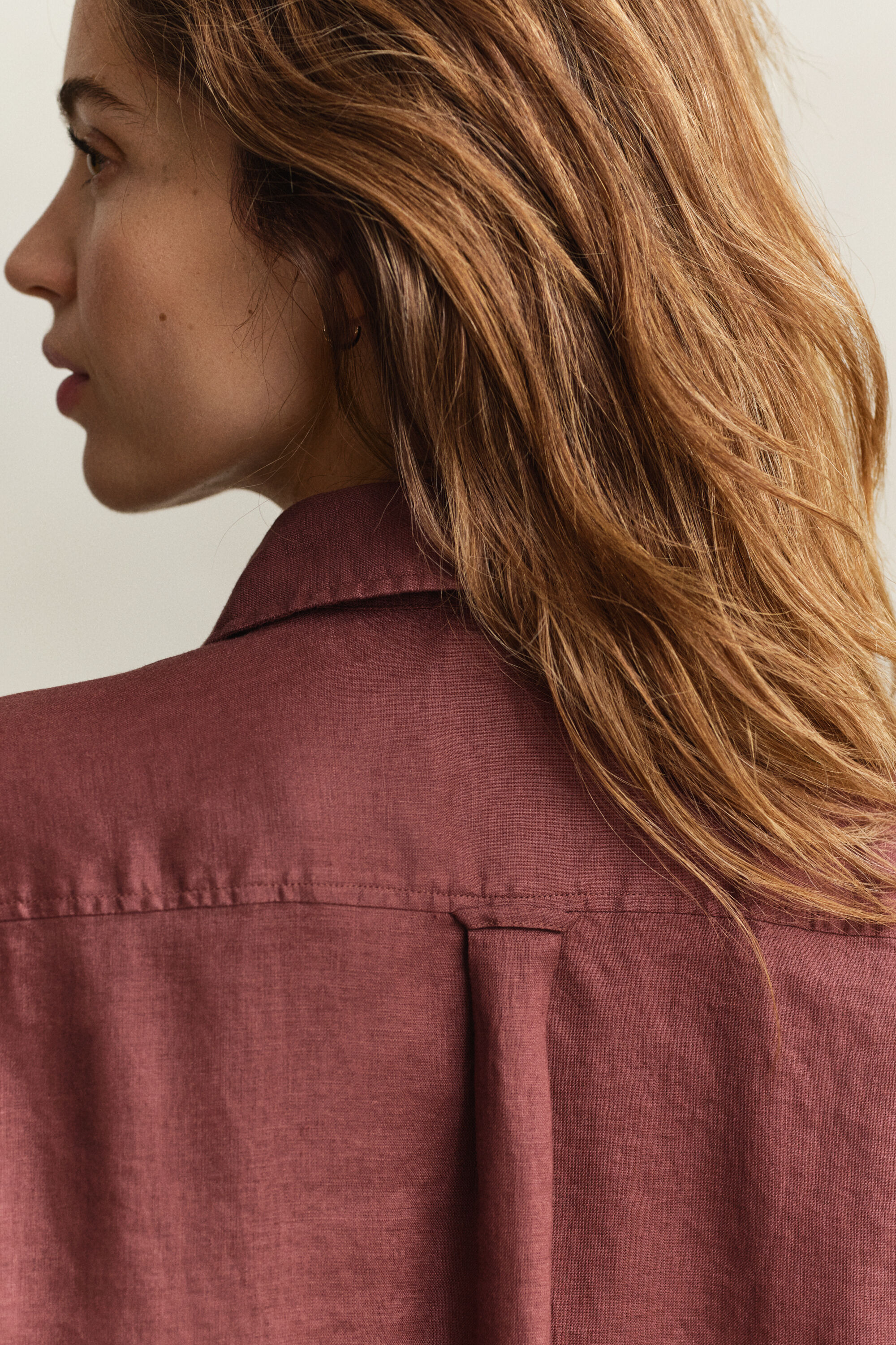 Chemise relaxed fit en lin