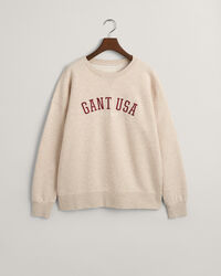 Sweat-shirt ras du cou ultra-ample GANT USA