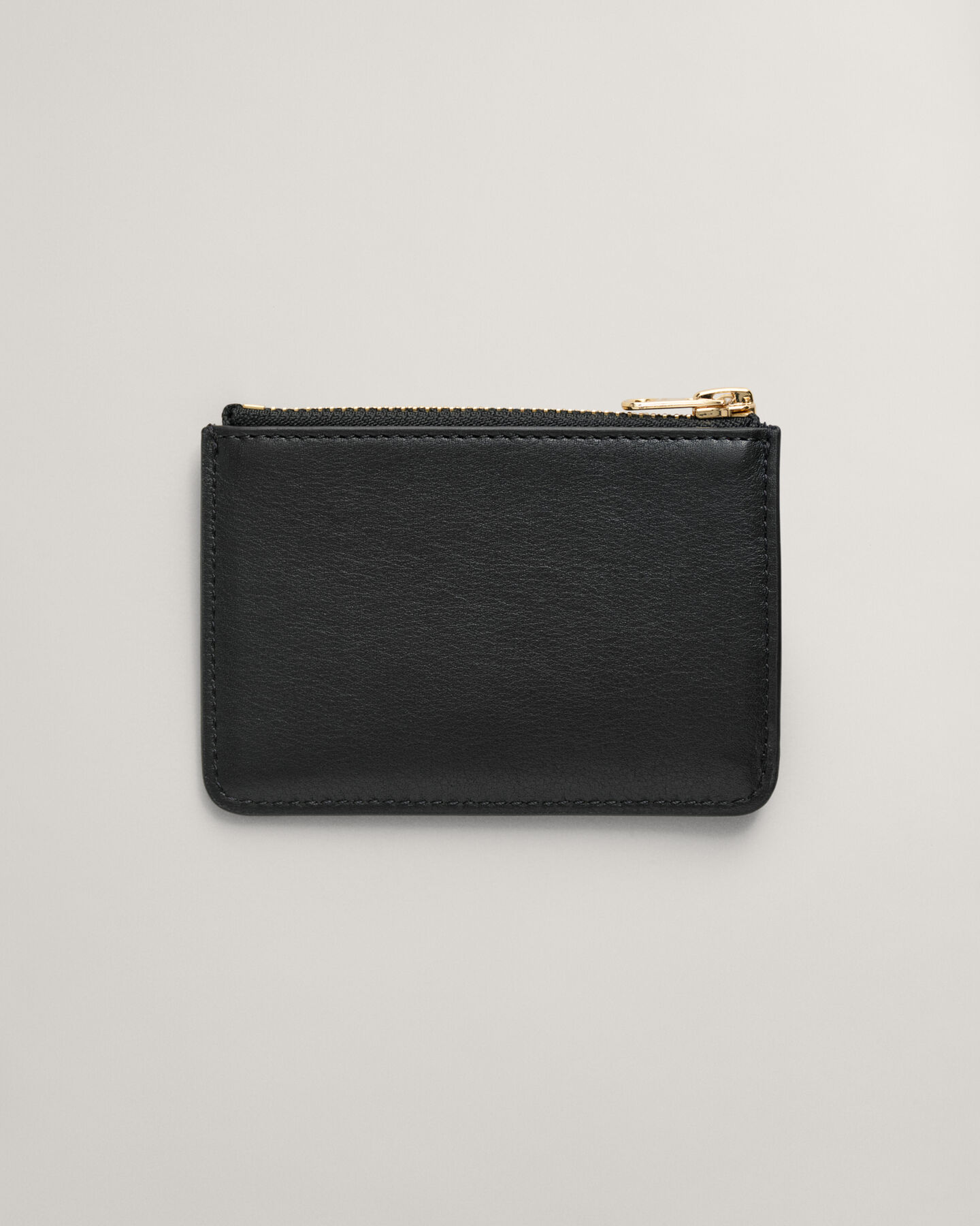 Pochette en cuir avec fermeture à zip
