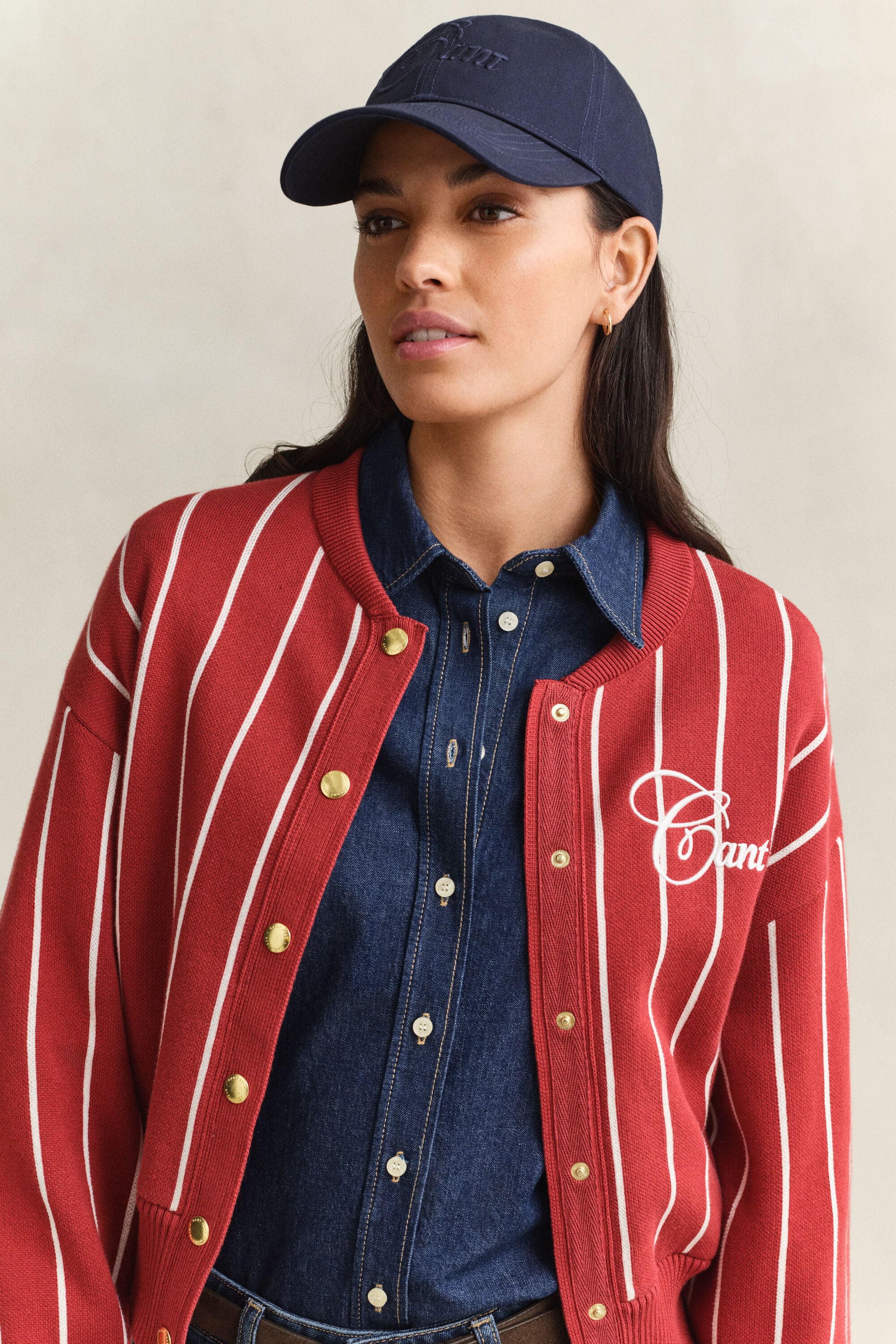 Veste Varsity de Gant en maille