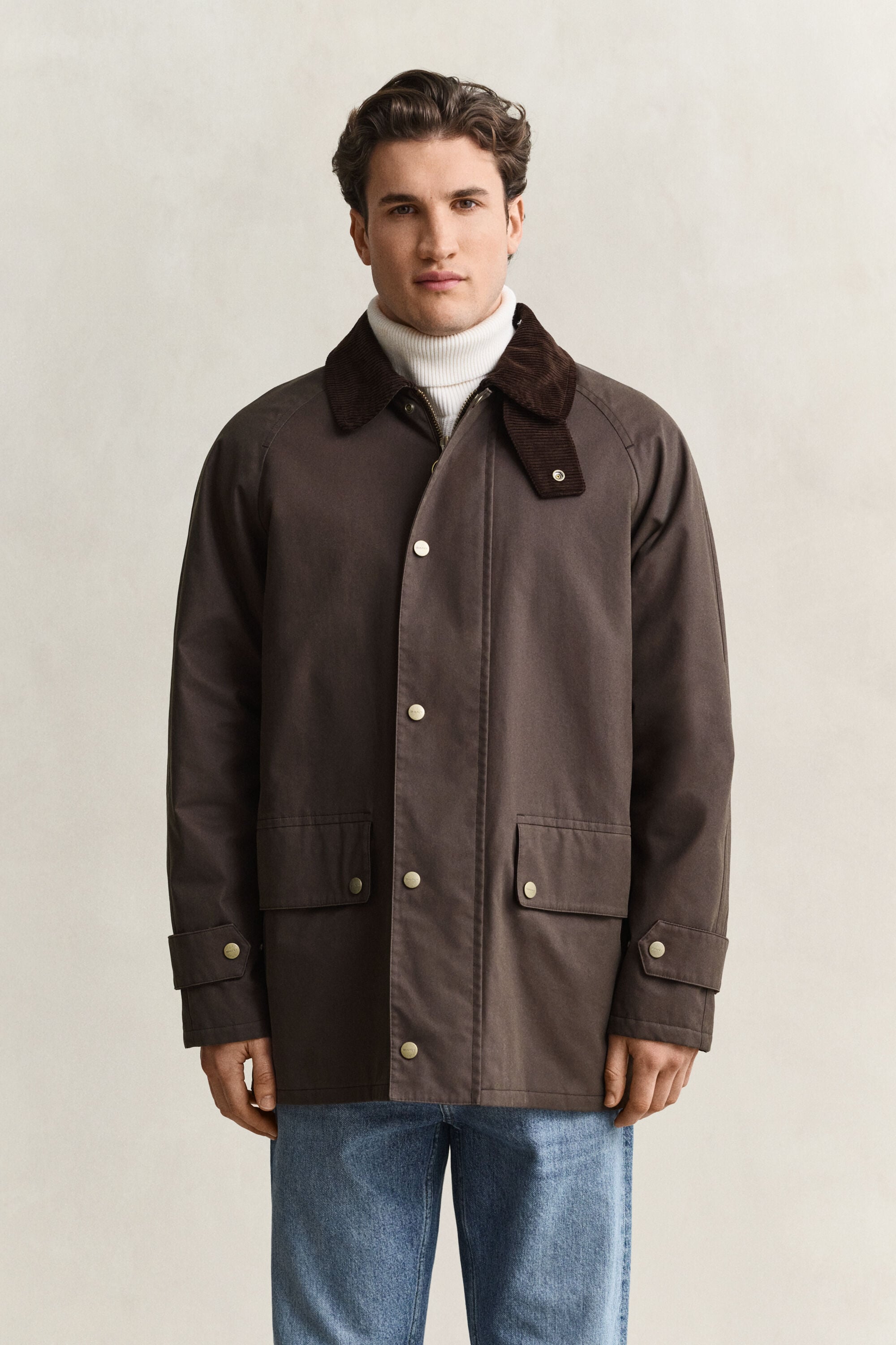 Veste cavalière cirée