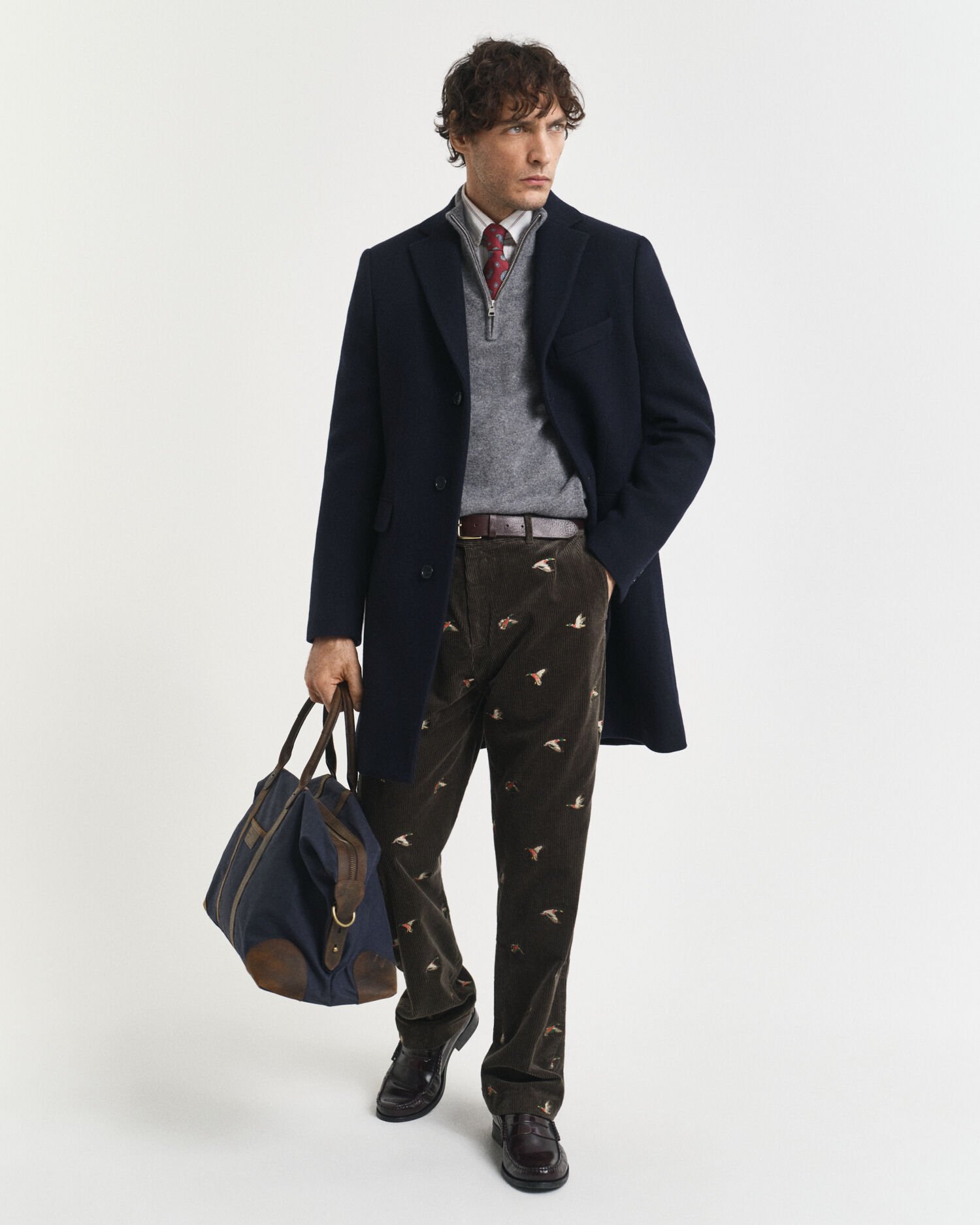 Manteau en laine classique