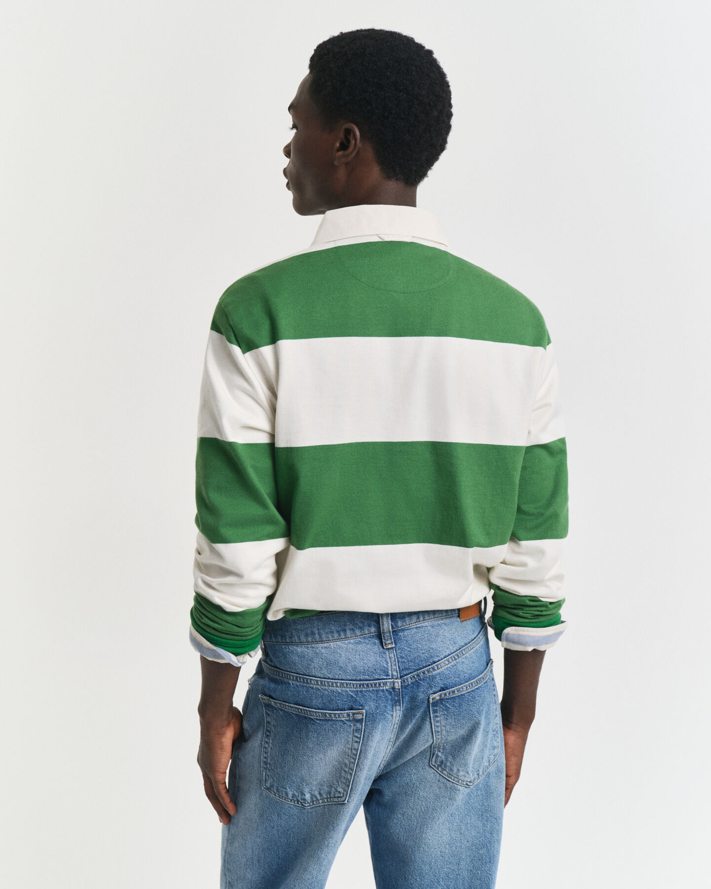 Heavy Rugger à rayures en colour-block