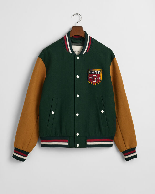 Veste Varsity de GANT en laine mélangée