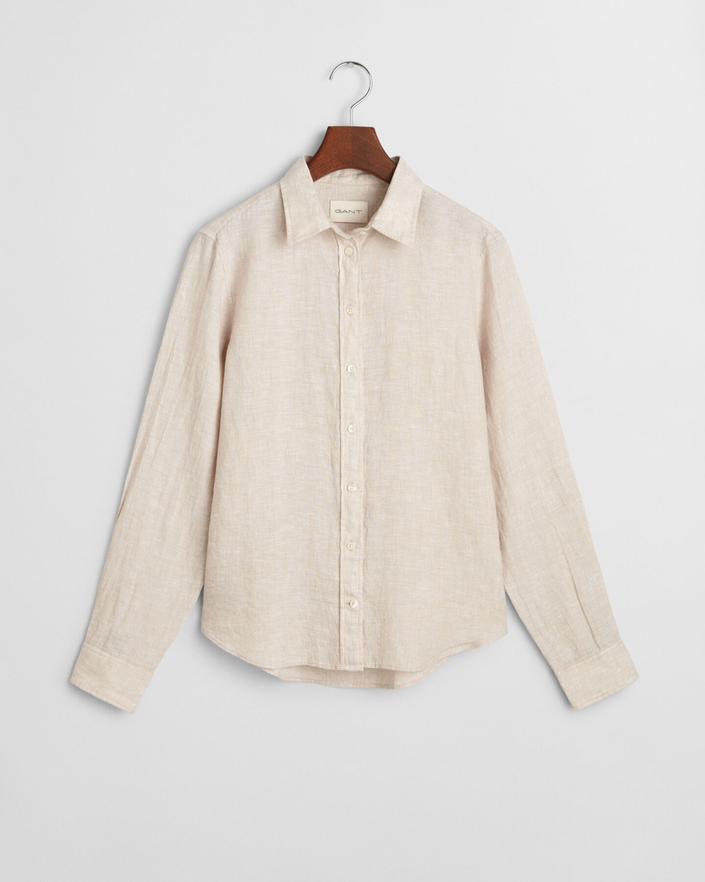 Chemise coupe regular en lin