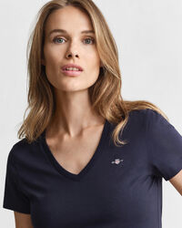 T-shirt col V Shield