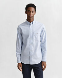Chemise coupe regular en coton Oxford classique