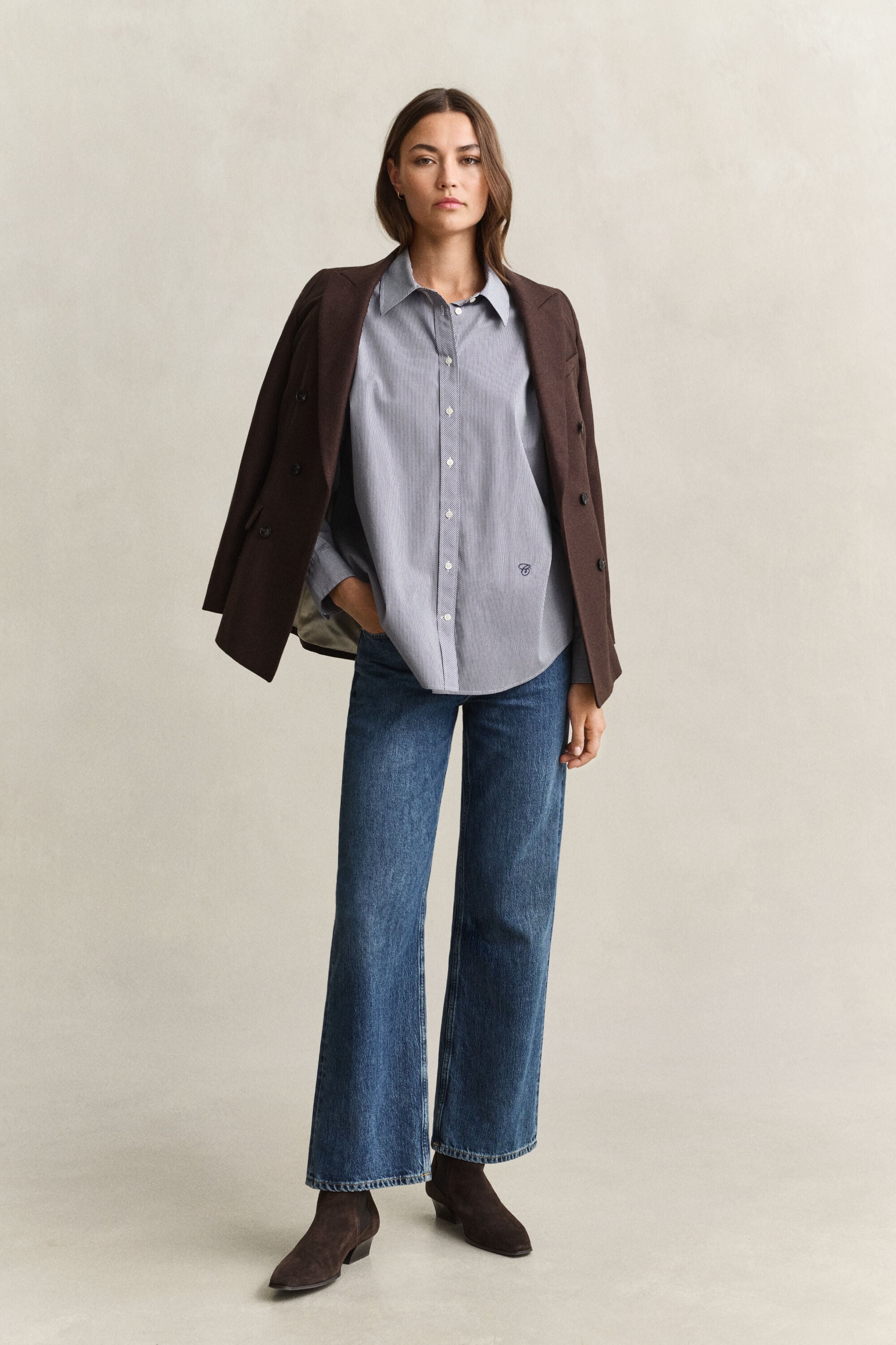Chemise à carreaux