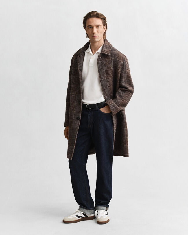 Polo coupe regular en coton piqué Shield