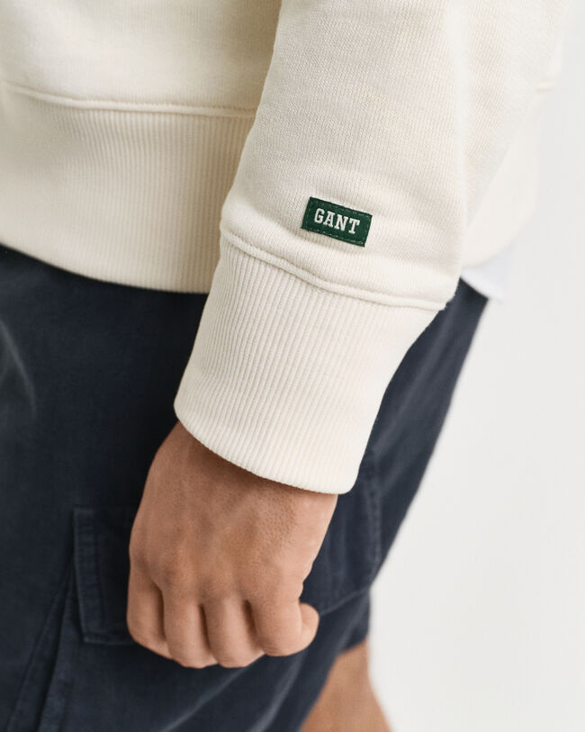 Sweat-shirt col rond avec logo