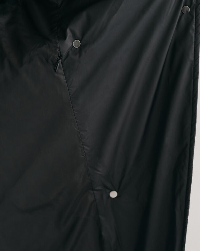 Doudoune sans manches longue matelass&eacute;e