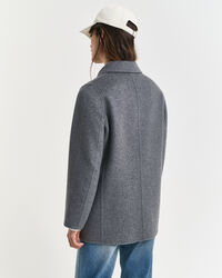 Caban surpiqué à la main