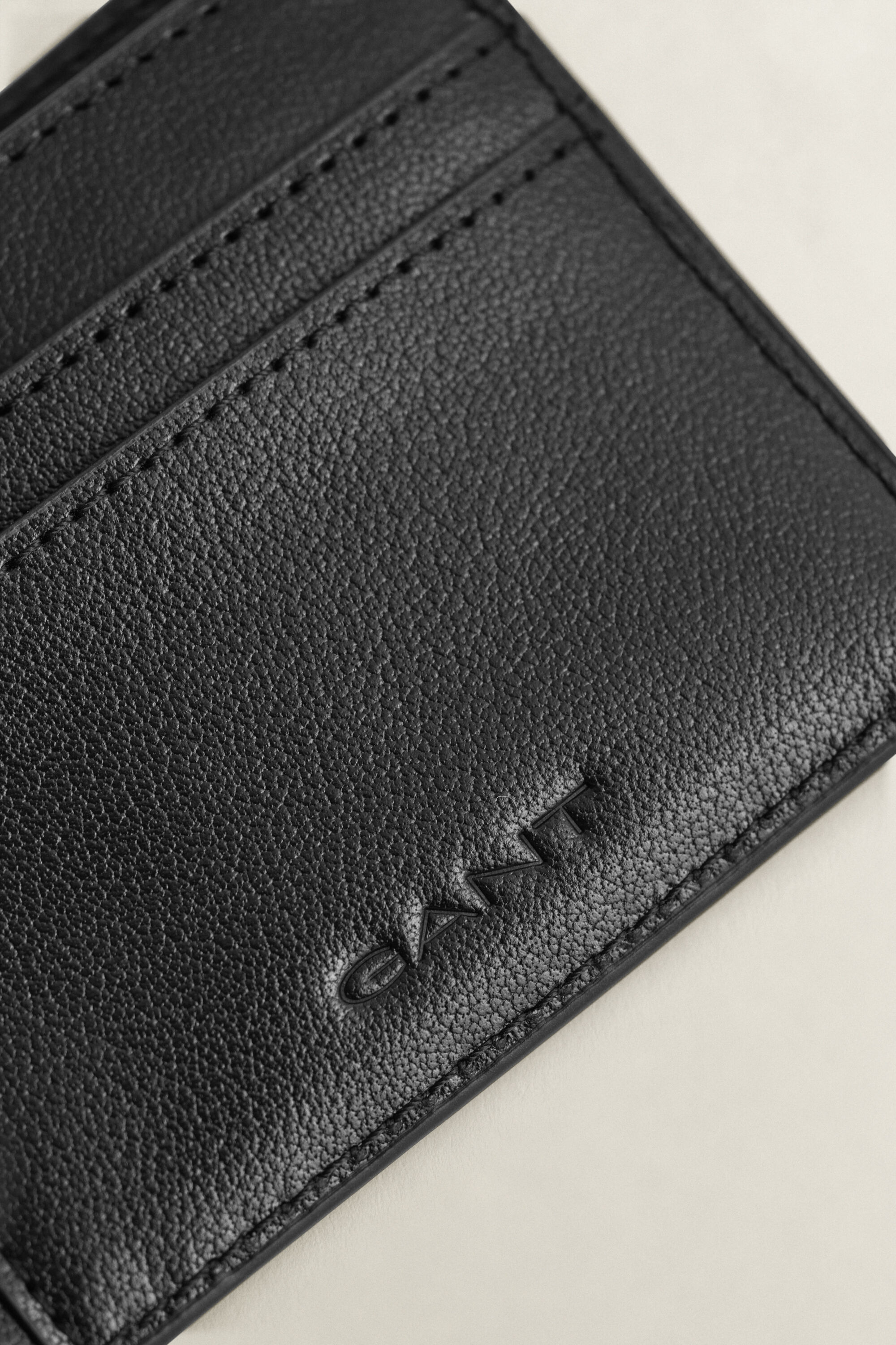 Portefeuille en cuir à deux volets