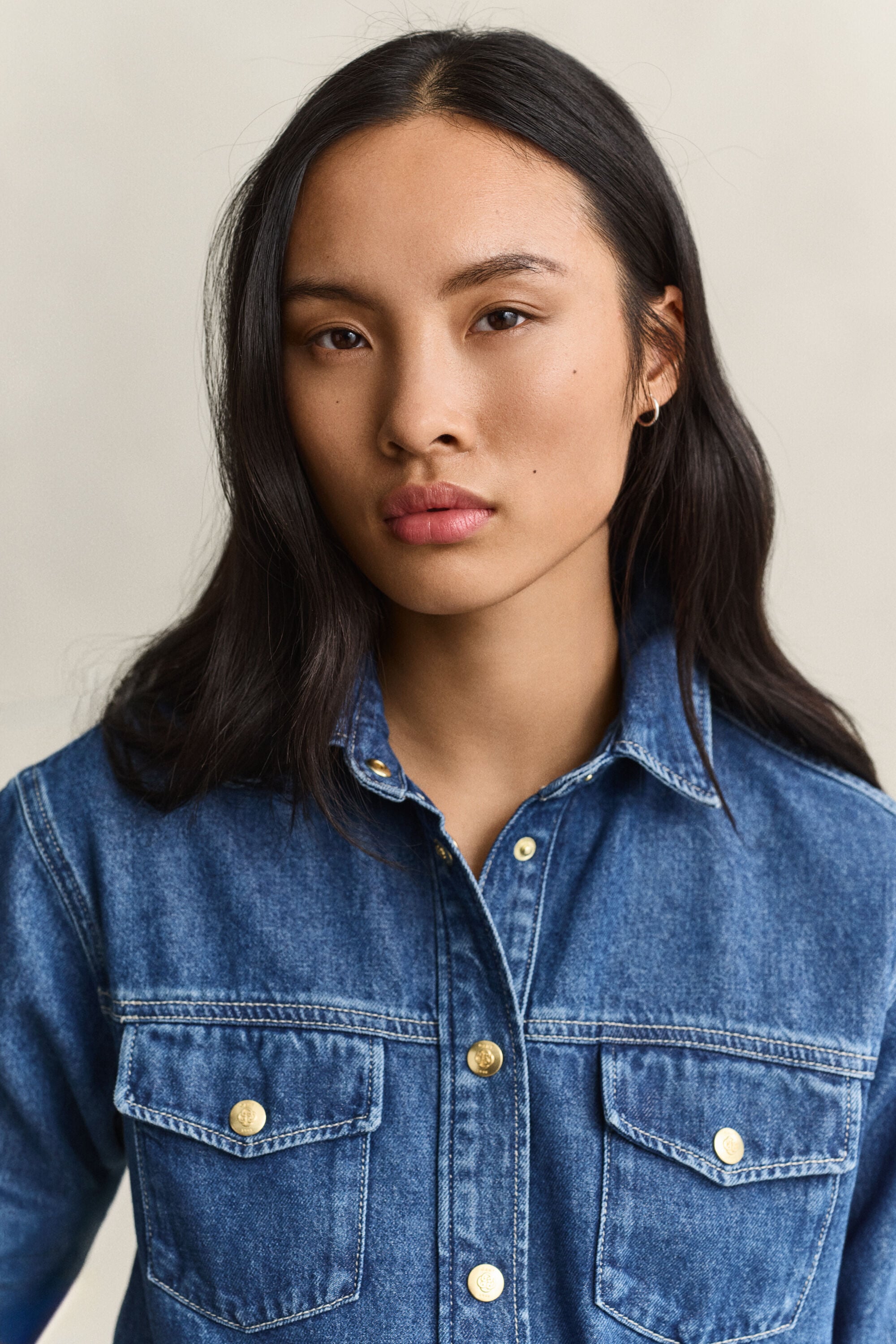 Chemise en denim