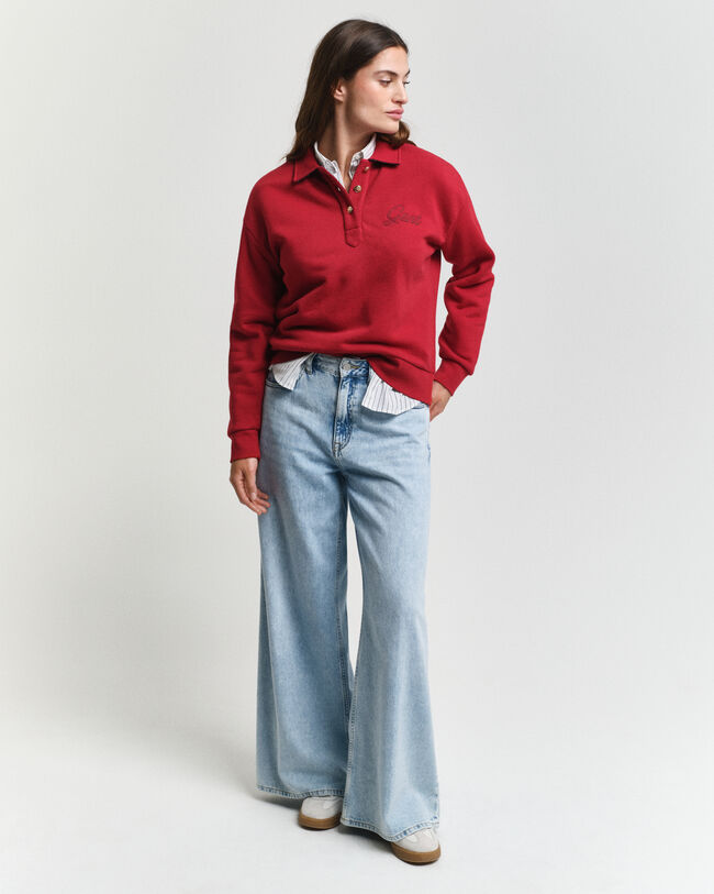 Sweat-shirt Rugger Script Graphic