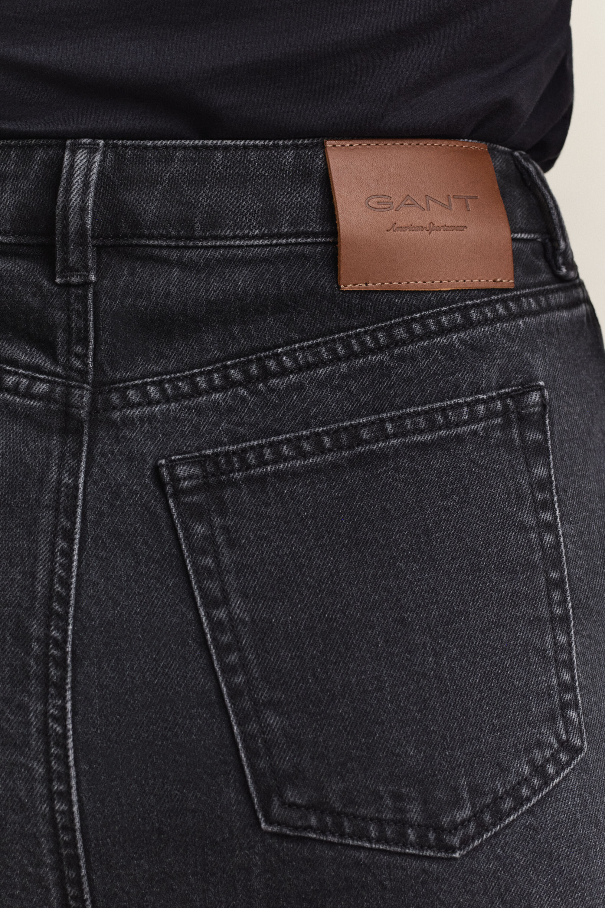 Jupe crayon en denim